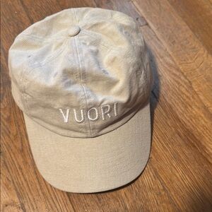 Vuori Beige Cap